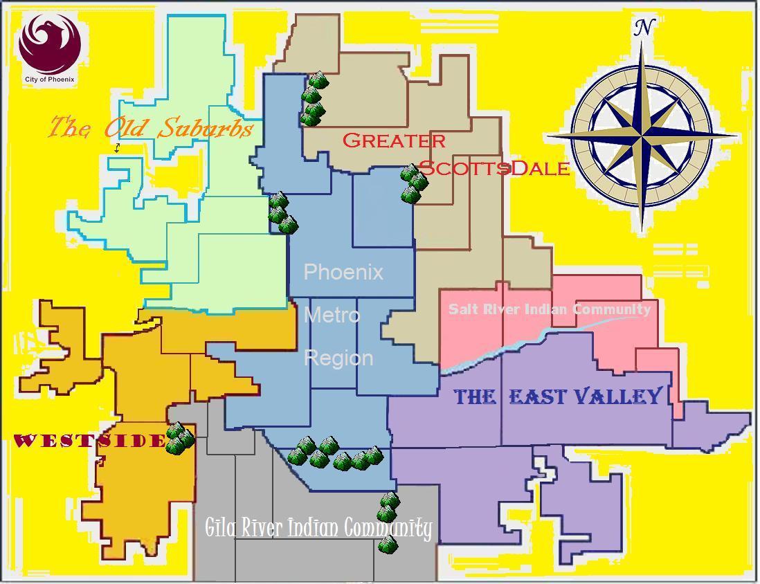 the map